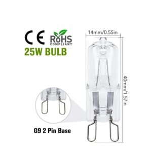 G9 25W Halogen Small Bulbs